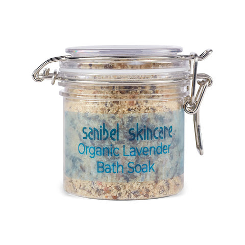 Image of Organic-Lavender-Aloe-Bath-Soak-Sanibel-Soap